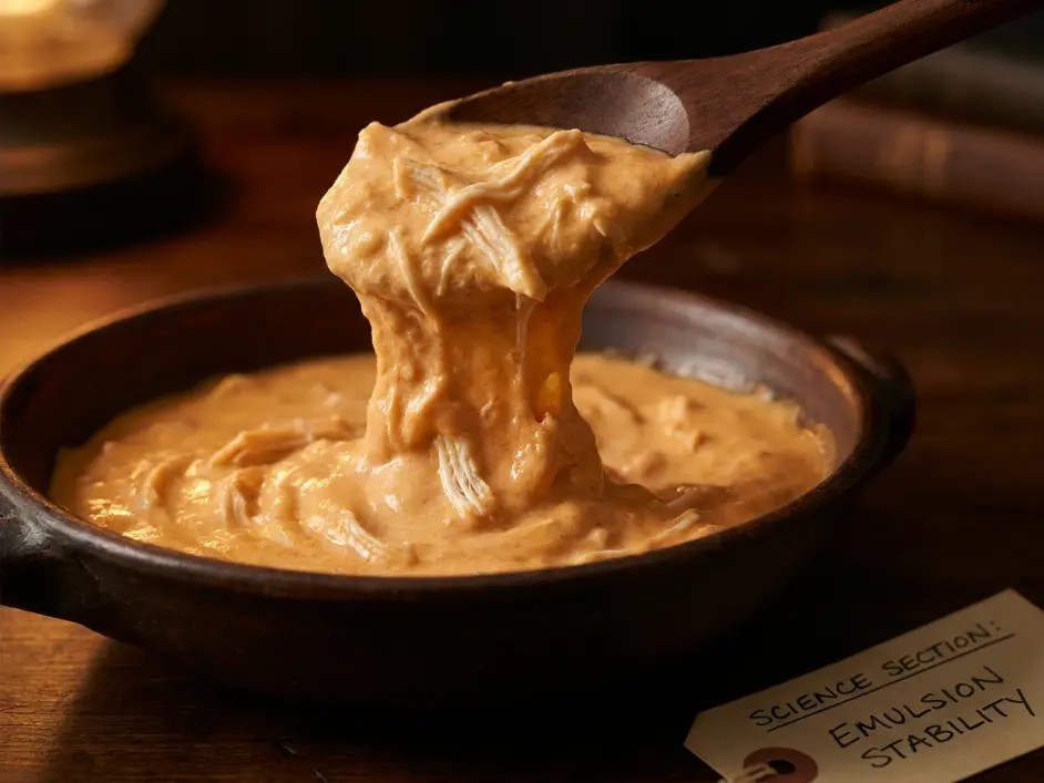 Creamy Buffalo Chicken Dip with Tortilla Chips
