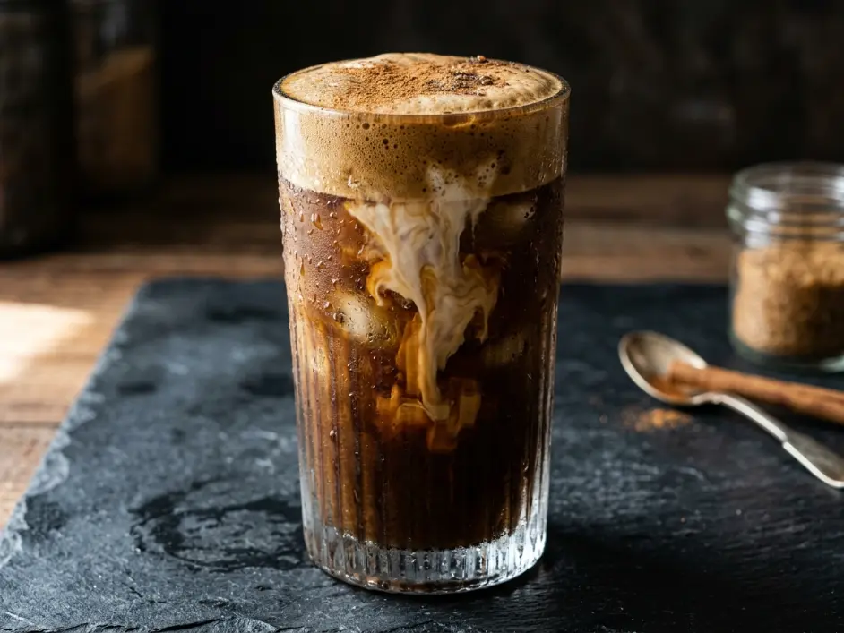 Copycat Starbucks Iced Brown Sugar Oatmilk Shaken Espresso