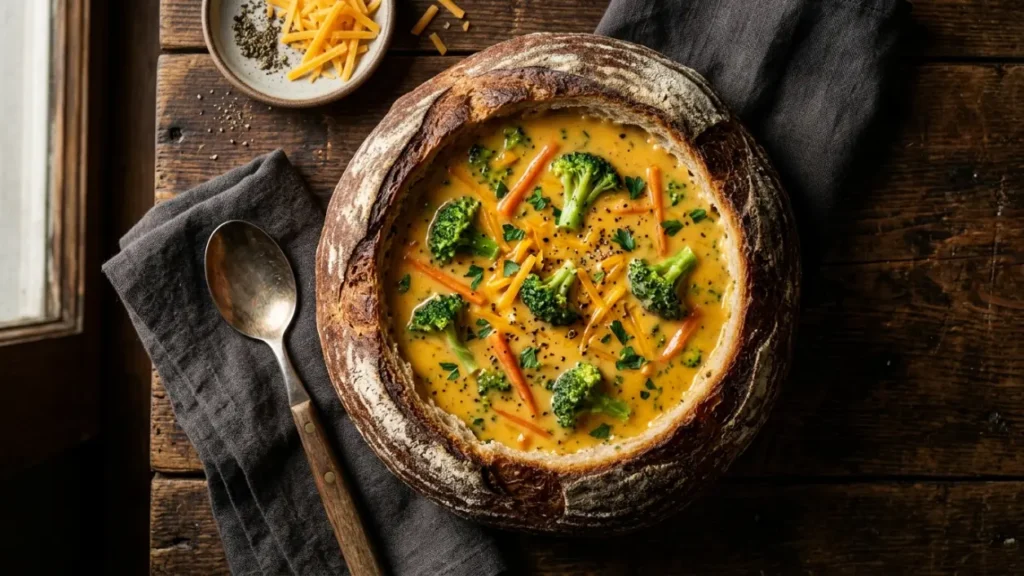Panera Bread Broccoli Cheddar Soup