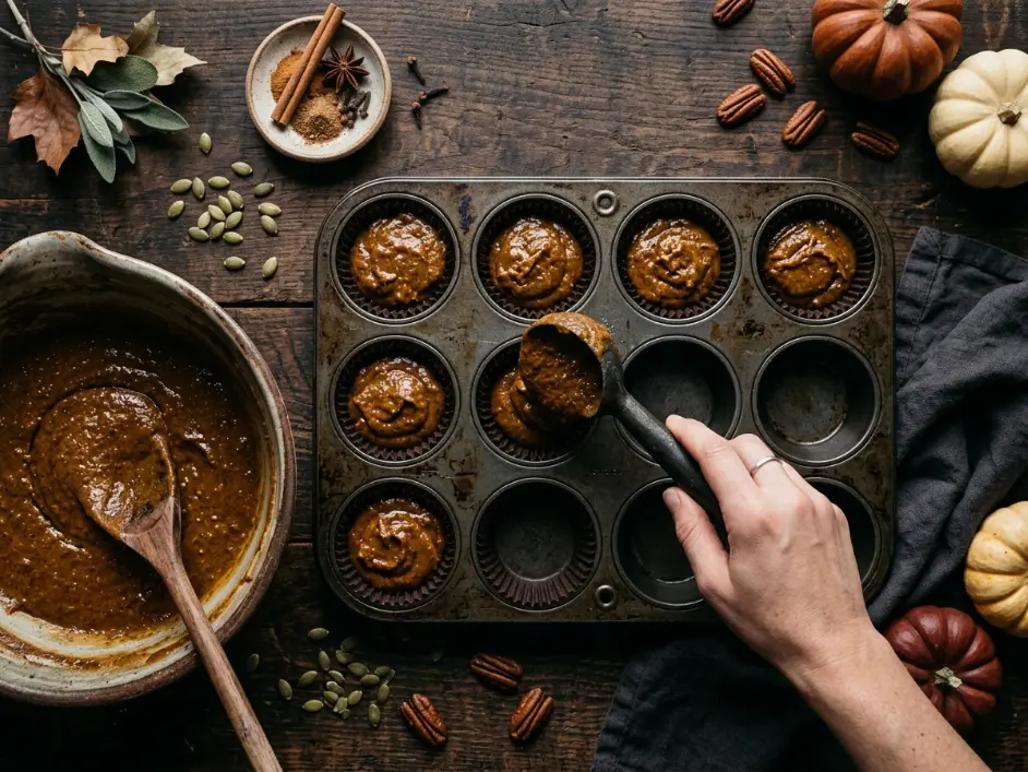 Copycat Starbucks Pumpkin Spice Bakery Muffins