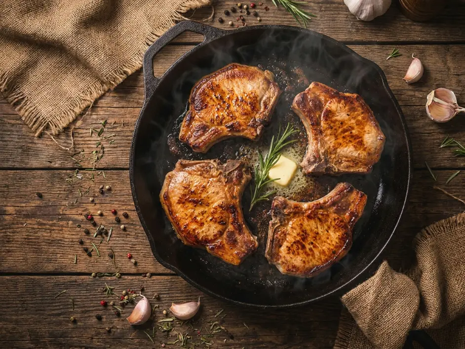 Set-and-Forget Crockpot Honey Garlic Pork Chops