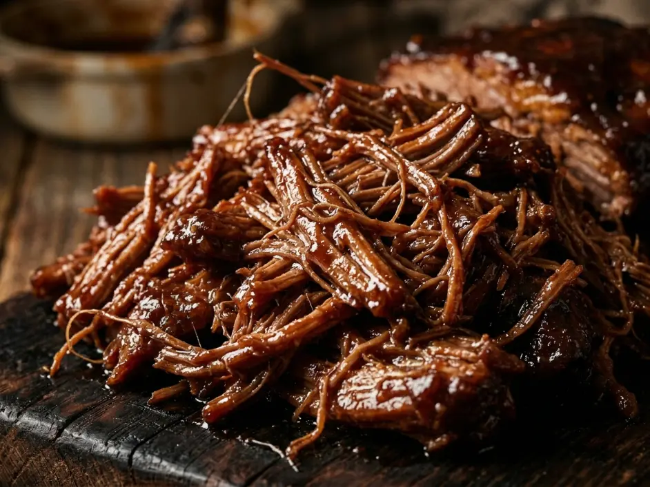 Dump-and-Go Crockpot BBQ Pulled Pork Sandwiches