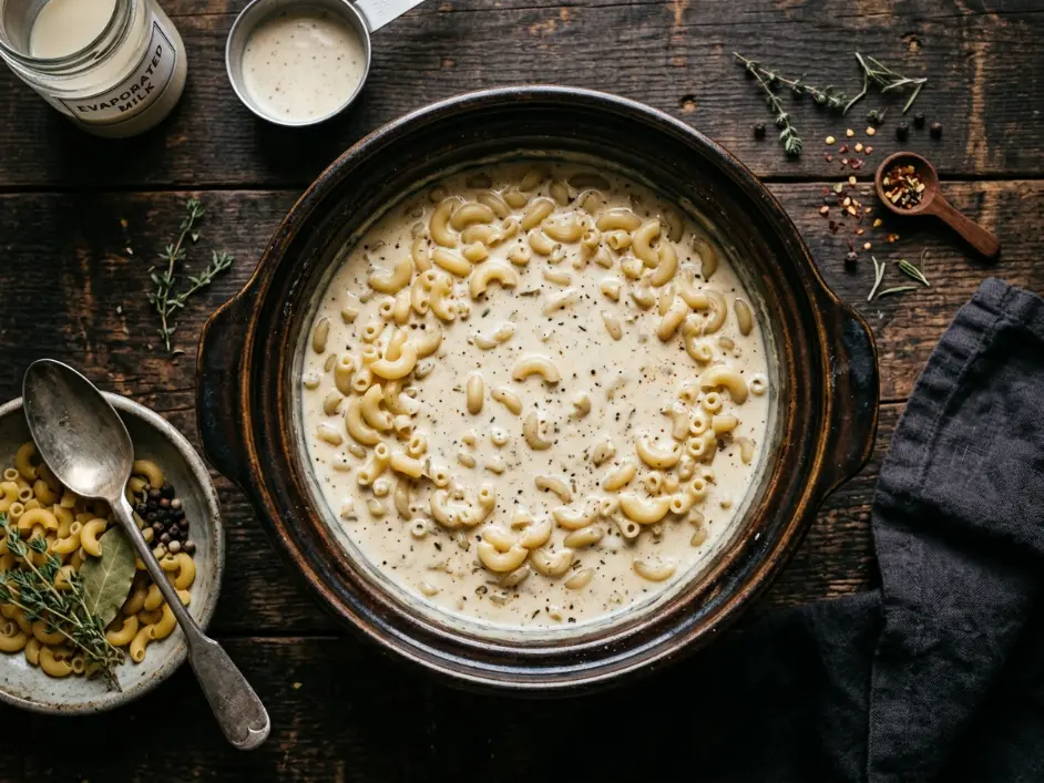 Slow Cooker Creamy Macaroni and Cheese