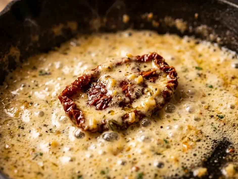 Tuscan Garlic Butter Pork Loin