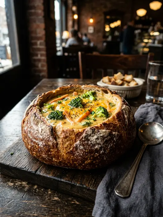 Panera Bread Broccoli Cheddar Soup