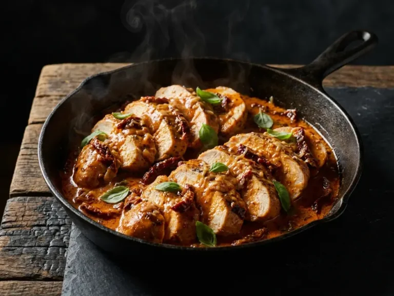 One-Pot Creamy Sun-Dried Tomato Chicken Breast