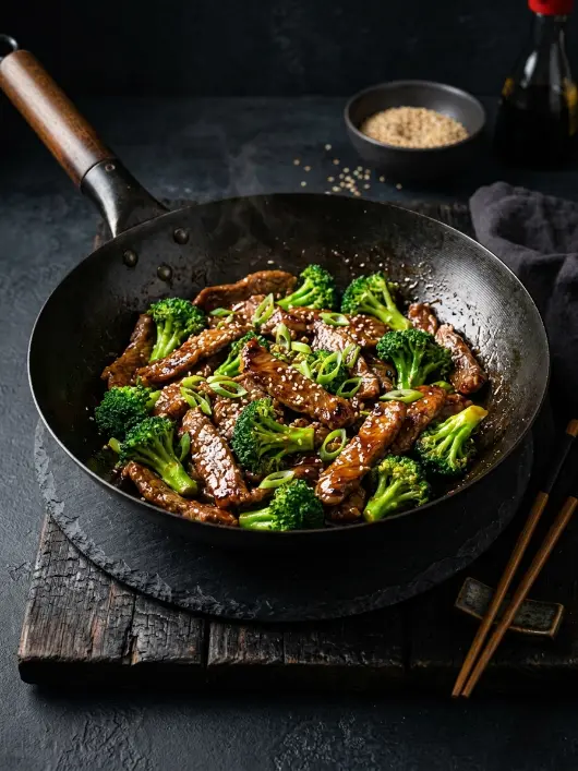 Quick Skillet Beef and Broccoli Stir-Fry