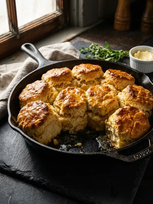 Southern-Style Butter Swim Biscuits