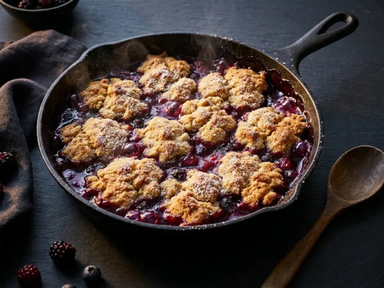 The Molecular Science of Pectin Gelation for a Flawless 3-Ingredient Berry Cookie Dough Cobbler